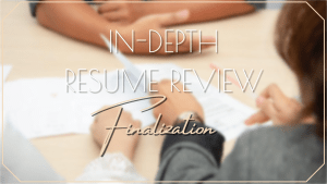 film resume review